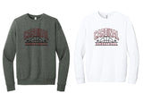 GHV Basketball '25 - BELLA + CANVAS - Sponge Fleece Drop Shoulder Crewneck Sweatshirt