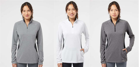 Algona Staff - Adidas - Women's Lightweight Quarter-Zip Pullover