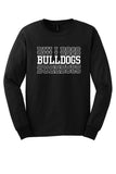 LM Bulldogs '26 -Youth & Adult Gildan Long Sleeve Tee | Design 2