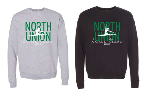 NU STATE DANCE '26 - BELLA + CANVAS Unisex Sponge Fleece Drop Shoulder Crewneck Sweatshirt