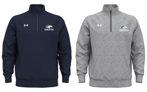 BK Athletics - Under Armour Men's Rival Fleece Quarter-Zip