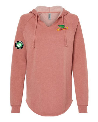 ABS-Independent Trading Co. Women’s Lightweight California Wave Wash Hooded Sweatshirt