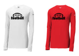 Algona Football '25 - Nike Dri-FIT Cotton/Poly Long Sleeve Tee | Football Design
