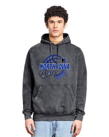 NI Basketball 2025 - Lane Seven® Vintage Raglan Hoodie