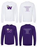 Waldorf Homecoming '25- BELLA + CANVAS Unisex Sponge Fleece Raglan Crewneck Sweatshirt