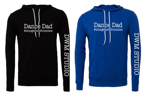 DWM-BELLA + CANVAS - Sponge Fleece Hoodie | Dance Dad