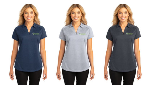 Synergy - Port Authority® Women's Digi Heather Performance Polo