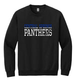 CS Spirit Shop -Gildan Crewneck Sweatshirt | 2 Tone CS PANTHERS