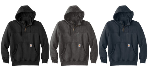 WWL-Carhartt ® Rain Defender ® Paxton Heavyweight Hooded Zip Mock Sweatshirt