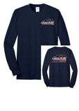 Holland Contracting - Port & Co™ Tall Long Sleeve Core Blend Tee | Equipment/Flag Design