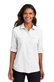 FTSB - Port Authority® Ladies Long Sleeve UV Daybreak Shirt