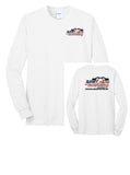 Holland Contracting - Port & Co™ Long Sleeve Core Blend Tee | Equipment/Flag Design