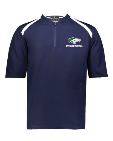 BK Basketball '25 - Men's Clubhouse Short Sleeve  Quarter-Zip Pullover