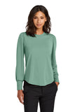 FTSB-Mercer+Mettle® Women’s Stretch Jersey Long Sleeve Blouson Top