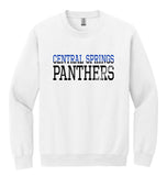 CS Spirit Shop -Gildan Crewneck Sweatshirt | 2 Tone CS PANTHERS