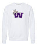 Waldorf Homecoming '25- BELLA + CANVAS Unisex Sponge Fleece Raglan Crewneck Sweatshirt