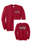 Holland Contracting - Port & Co™ Tall Essential Fleece Crewneck Sweatshirt | Equipment/Flag Design