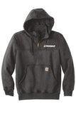 Drago-Carhartt® Rain Defender® Paxton Heavyweight Hooded Zip Mock Sweatshirt