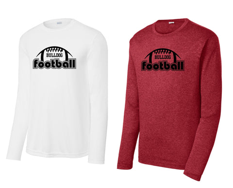 Algona Football '25 - Sport-Tek® Long Sleeve Heather Contender™ Tee  |Football Design