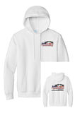 Holland Contracting - Port & Co™ Tall Essential Fleece Pullover Hooded Sweatshirt | Equipment/Flag Design