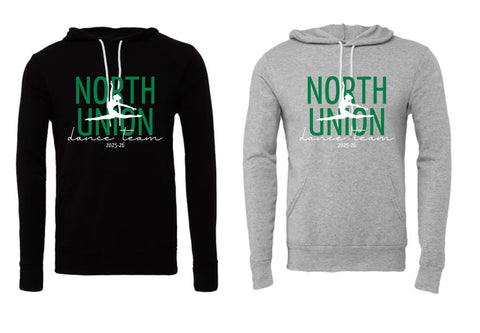 NU STATE DANCE '26 - BELLA + CANVAS Unisex Sponge Fleece Hoodie Sweatshirt
