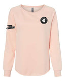 ABS-Independent Trading Co. Women's California Wave Wash Crewneck Sweatshirt