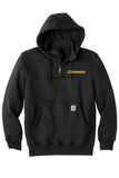 Drago-Carhartt® Rain Defender® Paxton Heavyweight Hooded Zip Mock Sweatshirt