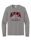 Algona Girls Wrestling '26- Jerzees Classics® Unisex Cotton Long Sleeve T-Shirt | DESIGN 2