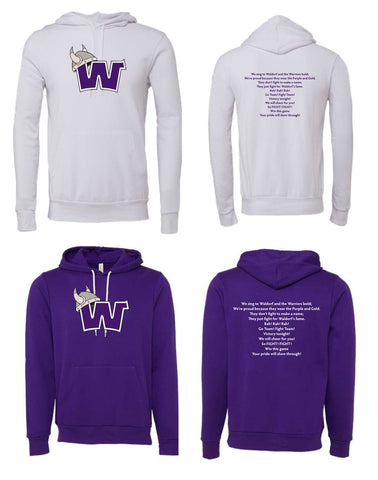 Waldorf Homecoming '25- BELLA + CANVAS Unisex Sponge Fleece Hoodie Sweatshirt