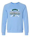 BK Baseball '25 - BELLA + CANVAS - Sponge Fleece Raglan Crewneck Sweatshirt