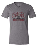 GHV Basketball '25-BELLA + CANVAS -  V-Neck Tee