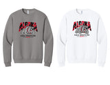 Algona Girls Wrestling '26- Jerzees® NuBlend® Crewneck Sweatshirt | DESIGN 2
