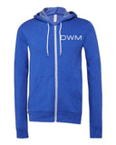 DWM-BELLA + CANVAS - Sponge Fleece Full-Zip Hoodie| DWM+Back Print
