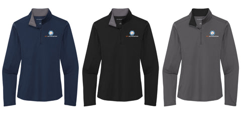 SPI - Port Authority ® Ladies Silk Touch ™ Performance 1/4-Zip