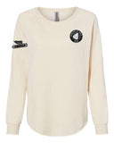 ABS-Independent Trading Co. Women's California Wave Wash Crewneck Sweatshirt