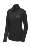 Waypoint Medical Staff - Women's PosiCharge® Tri-Blend Wicking 1/4-Zip Pullover