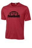 Algona Football '25 - Sport-Tek® Heather Contender™ Tee   | Football Design