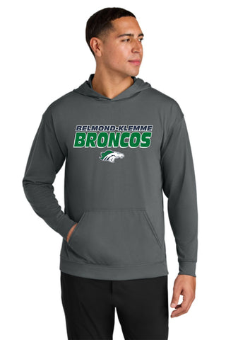 BK BTS '25 - A4 Softek Long Sleeve Hooded Tee | BK Broncos