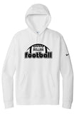 Algona Football '25 - Nike Club Fleece Sleeve Swoosh Pullover Hoodie | Football Design