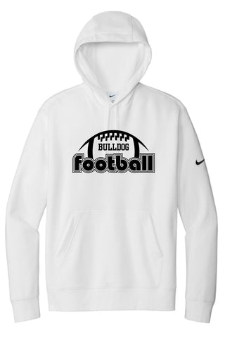 Algona Football '25 - Nike Club Fleece Sleeve Swoosh Pullover Hoodie | Football Design