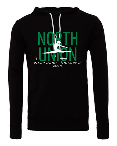 NU STATE DANCE '26 - BELLA + CANVAS Unisex Sponge Fleece Hoodie Sweatshirt