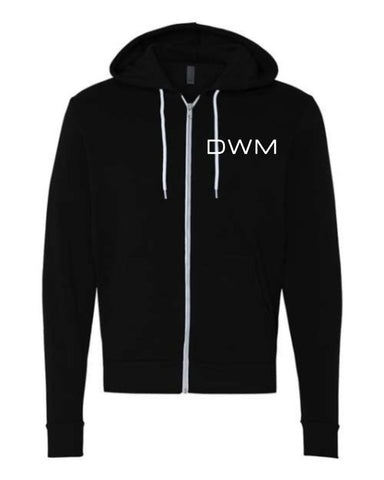 DWM-BELLA + CANVAS - Sponge Fleece Full-Zip Hoodie| DWM+Back Print