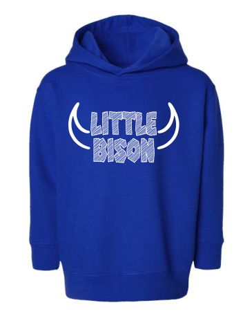 LBD (NI) '25 -Toddler Pullover Fleece Hoodie | Little Bison Horns