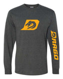 Drago - 50/50 Blend Long Sleeve Tee | +Sleeve