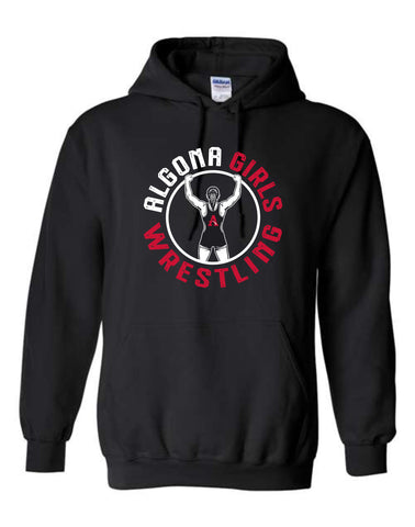 AHS Girls Wrestling '25 -Gildan Unisex Heavy Blend™ Hooded Sweatshirt