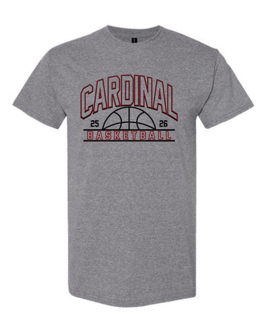 GHV Basketball '25 - Short Sleeve Tee Youth, Adult, Talls
