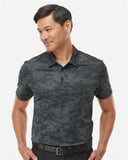 ISB-Adidas Men's All Over Camo Print Polo