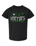 NU Holiday Benefit '25 - Black Toddler & Youth  Fine Jersey Tee | Glitter Print