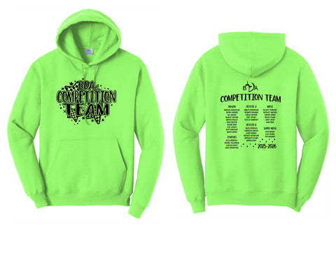BDA '25 - Port & Co™ Core Fleece Pullover Hooded Sweatshirt (Youth/Adult) | Competition Team