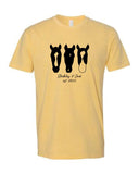 S4J - 3 Horses | Short Sleeve Tee | Youth & Adult